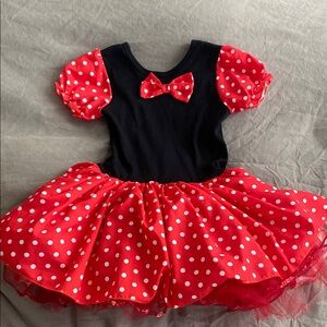 Red Polka Dot Kids Costume Dress